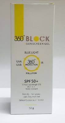 Picture of 360 Block Sunscream Gel - 50gm