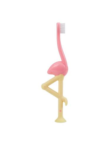 Picture of Dr. Brown's 1-Pack Toddler Toothbrush Flamingo, Pink