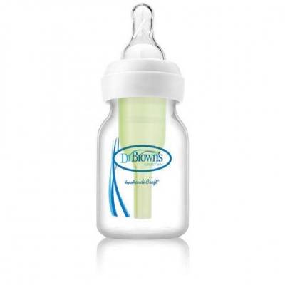 Picture of Dr. Brown's 2 oz/60ml PP Narrow-Neck "Options" Baby Bottle, 1-Pack