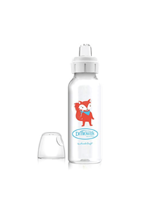 Picture of Dr. Brown's 8 oz / 250ml PP N Sippy Spout Bottle, Fox