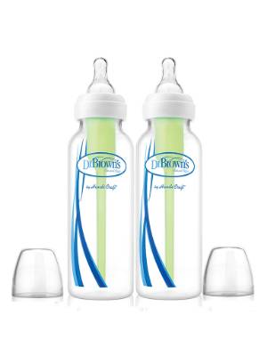 Picture of Dr. Brown's 8 oz / 250ml PP Options+ Narrow Bottle, 2-Pack