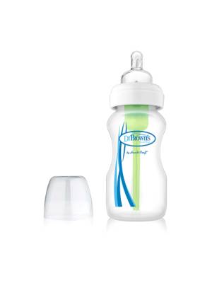 Picture of Dr. Brown's 9 oz / 270ml PP Wide-Neck "Options" Baby Bottle, 1-Pack