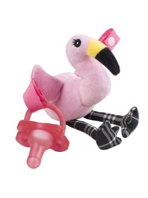 Picture of Dr. Brown's Flamingo Lovey w/ One-Piece Pacifier