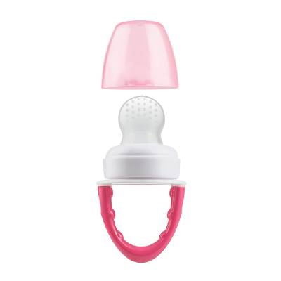 Picture of Dr. Brown's Fresh Firsts Silicone Feeder, Pink, 1-Pack