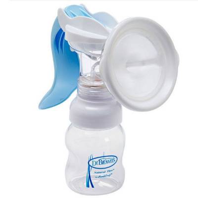 Picture of Dr. Brown's Manual Breast Pump & 120ml Wide-Neck Feeding Bottle