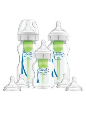 Picture of Dr. Brown's Options+ Wide-Neck Baby Bottle Starter Kit, PP