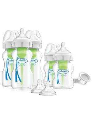 Picture of Dr. Brown's Options+ Wide-Neck Newborn Feeding Set, PP