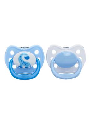 Picture of Dr. Brown's Ortho CLASSIC SHIELD Pacifier - Stage 2 * 6-12M - Blue, 2-Pack