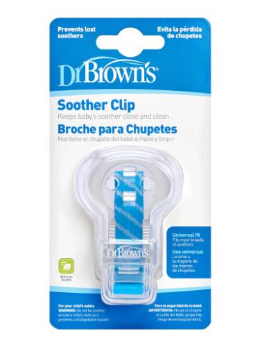 Picture of Dr. Brown's Pacifier Tether/Clip - Assorted Colors