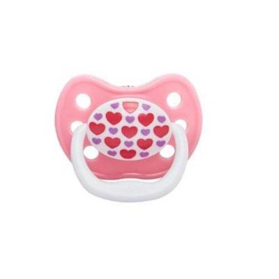 Picture of Dr. Brown's PreVent CLASSIC SHIELD Pacifier - Stage 1 * 0-6M - Pink, 1-Pack