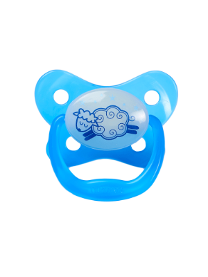 Picture of Dr. Brown's PreVent Glow in the Dark Butterfly Pacifier, Stage 1 Blue, 1-Pack