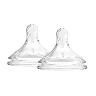 Picture of Dr. Brown's Y-Cut Silicone Wide-Neck "Options" Nipple, 2-Pack