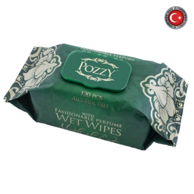 Picture of Pozzy Wet Towel Wipes - Motifs Of East W/Cap 120Pcs