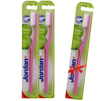 Picture of Jordan Classic T14 Hard Toothbrush (Buy 2 Get 1 Free)