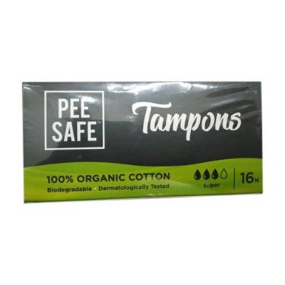 Picture of Pee Safe Organic Cotton Tampon (Super)