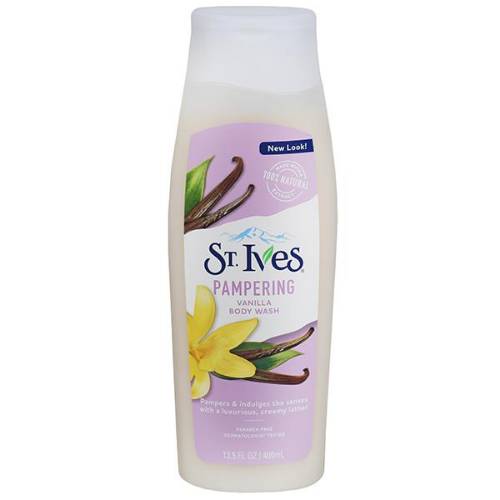 Picture of St. Ives Pampering Vanilla Body Wash 400ml