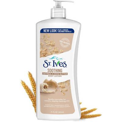 Picture of St. Ives Soothing Oatmeal & Shea Butter Body Lotion 621ml