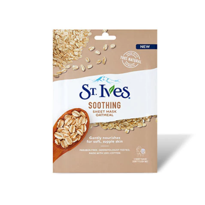 Picture of St. Ives Oatmeal Soothing Sheet Mask 1 nos