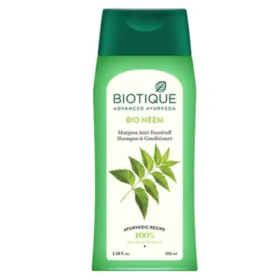 Picture of Biotique Bio Neem Margosa Anti Dandruff Shampoo & Conditioner, 100ml