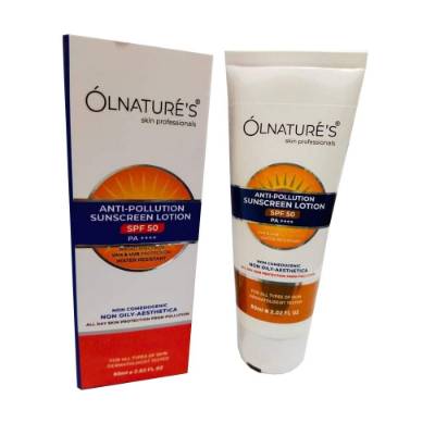 Picture of Olnatures Anti-Pollution Sunscreen lotion 50 + 60gm