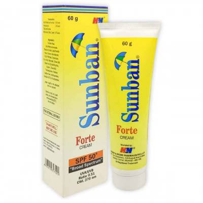 Picture of Sunban Forte Cream SPF 50 60gm