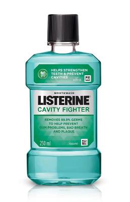 Picture of Listerine Cavity Fighter Mouthwash 250ml