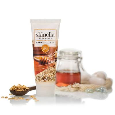 Picture of Skinella Face Scrub HONEY OATS 100gm