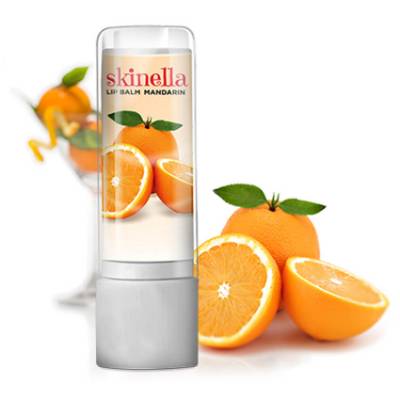 Picture of Skinella Mandarin Lip balm, 3.6gm