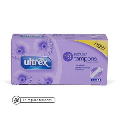 Picture of Ultrex Super Tampons 16's 82gm Purple