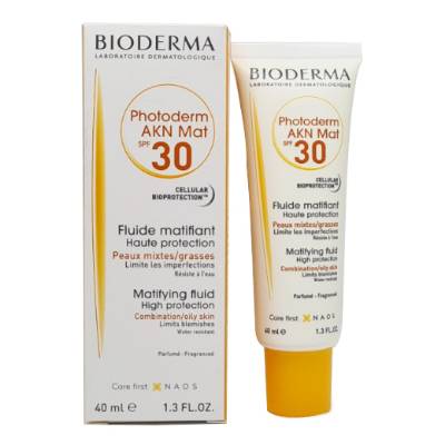 Picture of Photoderm AKN Mat SPF 30, Matifying Fluid, BIODERMA, 40ml 1.33FL.OZ