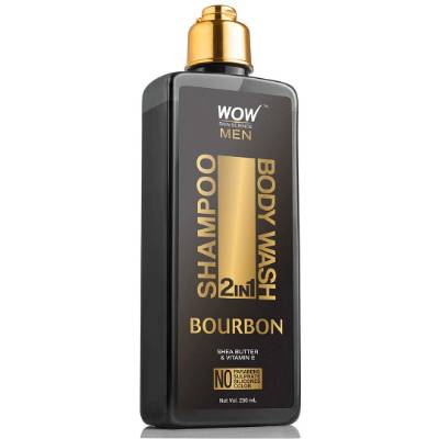 Picture of Wow Skin Science Bourbon 2 In 1 Shampoo + Body Wash 250ml