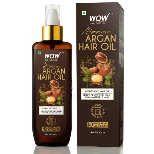 Picture of Wow Moroccan Argan Hair Oil 200ml