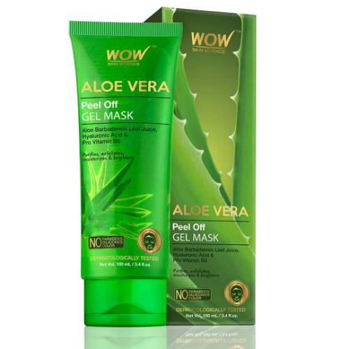 Picture of Wow Skin Science Aloe Vera Peel Off Gel Mask 100ml