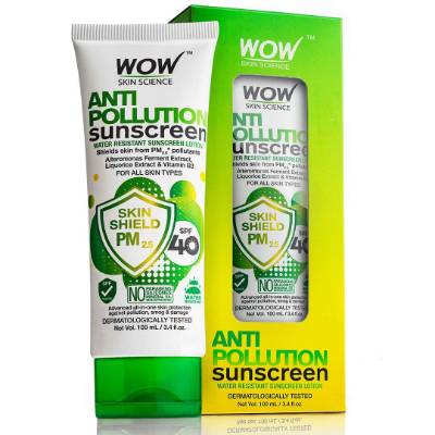 Picture of Wow Skin Science Anti Pollution Sunscreen Lotion 100ml