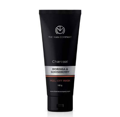 Picture of The Man Charcoal Peel Off Mask- Moringa and Goosebery 100gm