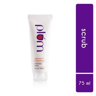 Picture of Plum Grape Seed & Sea Buckthorn Mild Foam Scrub 75ml