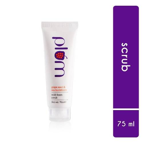 Picture of Plum Grape Seed & Sea Buckthorn Mild Foam Scrub 75ml