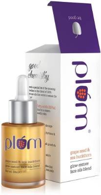 Picture of Plum Grape Seed & Sea Buckthorn Glow-Restore Face Oils Blend 30ml