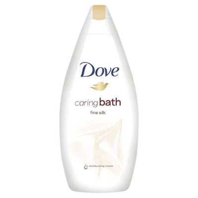 Picture of Dove Caring Bath Fine silk 500ml