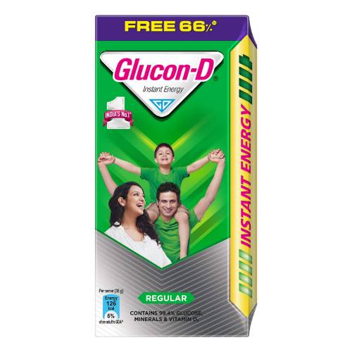 Picture of Glucon-D Regular 75gm + 50gm Free