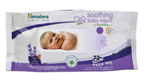 Picture of Himalaya Soothing Baby Wipes 74'S